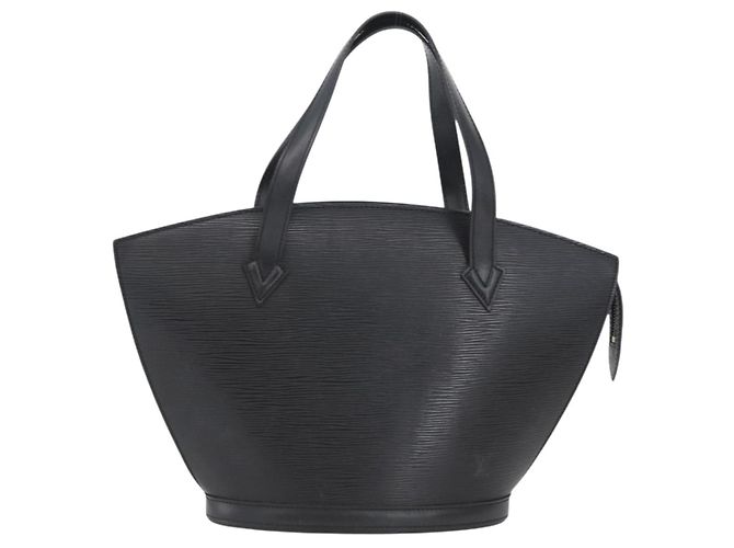 LOUIS VUITTON Borsa a Mano Epi Saint Jacques Nera M52272 LV Auth BSZ235 Nero - vista 2