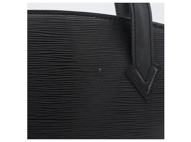 LOUIS VUITTON Borsa a Mano Epi Saint Jacques Nera M52272 LV Auth BSZ235 Nero - vista 4