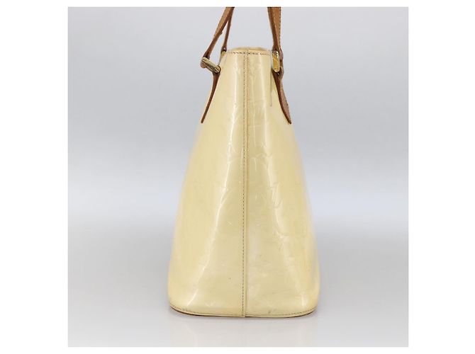 LOUIS VUITTON Monogram Vernis Houston Hand Bag Perle M91342 LV Auth 170050 - view 3
