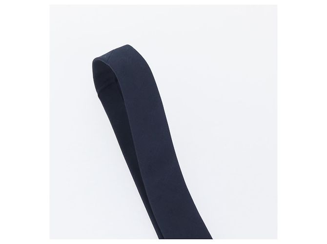 GUCCI Seidenkrawatte navy Auth 174148A Marineblau - Ansicht 17