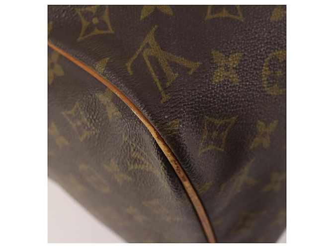 LOUIS VUITTON Borsa Boston Sac Souple 45 Monogram M41624 LV Auth BA10643 Monogramma - vista 13