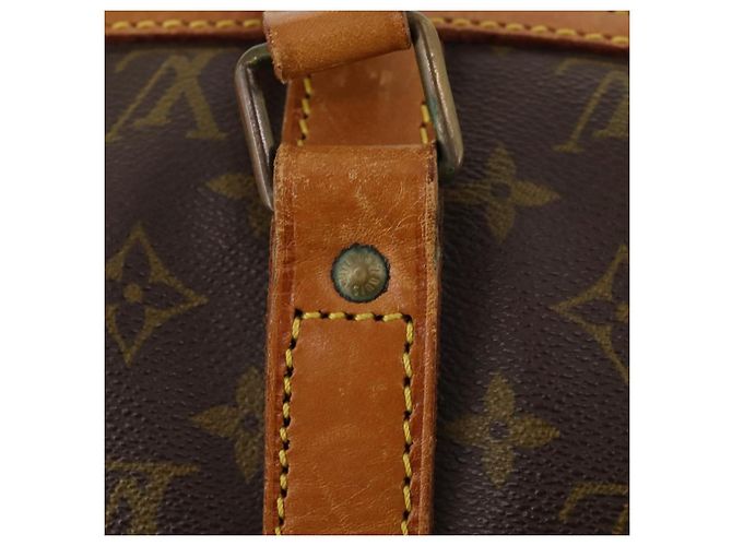 LOUIS VUITTON Borsa Boston Sac Souple 45 Monogram M41624 LV Auth BA10643 Monogramma - vista 14