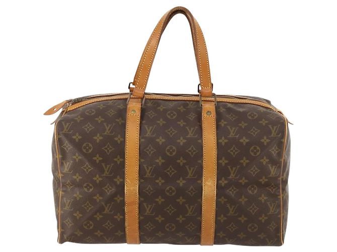 LOUIS VUITTON Borsa Boston Sac Souple 45 Monogram M41624 LV Auth BA10643 Monogramma - vista 2