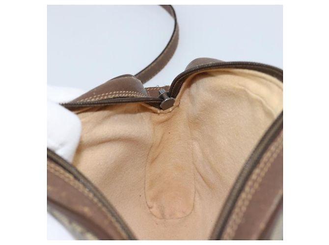 Bolsa Sherry Line GG Supreme Web da GUCCI em PVC bege e dourado 116 02 089 Auth BSZ082 - vista 18