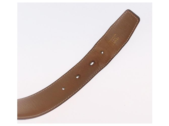 Hermès HERMES Constance Wende-Gürtel Leder 30,7"" Schwarz Auth BSZ096 - Ansicht 8