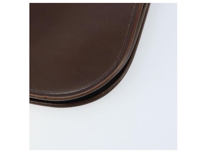 Borsa a Spalla Christian Dior in Pelle Marrone Oro Auth ep13755 D'oro - vista 12