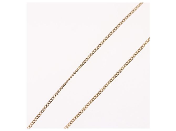 Collana Christian Dior metallo tono oro Auth BA11487 - vista 14