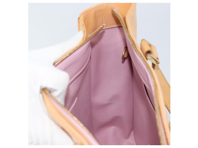 LOUIS VUITTON Borsa Columbus Monogram Vernis Rosa Marshmallow M91032 Auth ARZ126 - vista 19