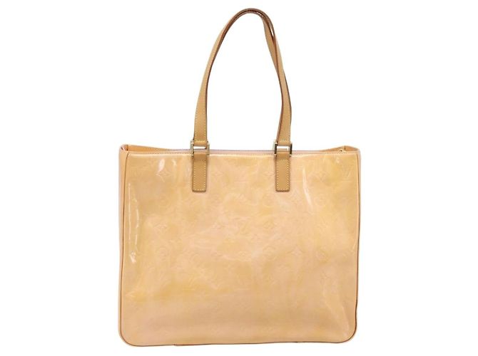 LOUIS VUITTON Borsa Columbus Monogram Vernis Rosa Marshmallow M91032 Auth ARZ126 - vista 3