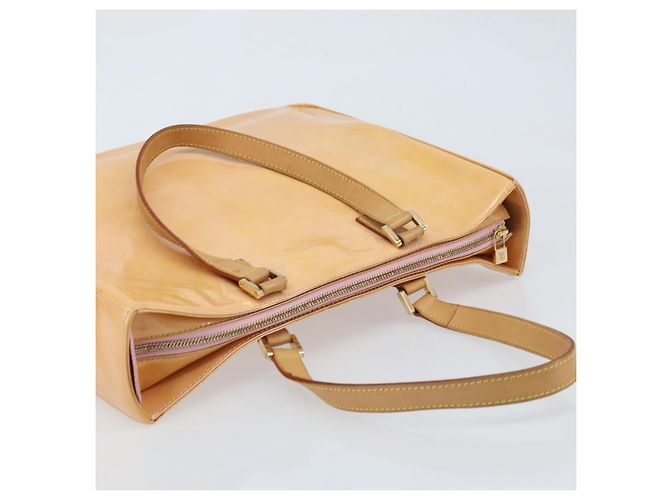 LOUIS VUITTON Borsa Columbus Monogram Vernis Rosa Marshmallow M91032 Auth ARZ126 - vista 6