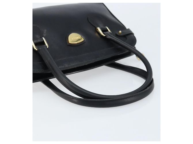 Gucci Borsa a mano in pelle nera e oro Auth BSZ350 Nero D'oro - vista 7