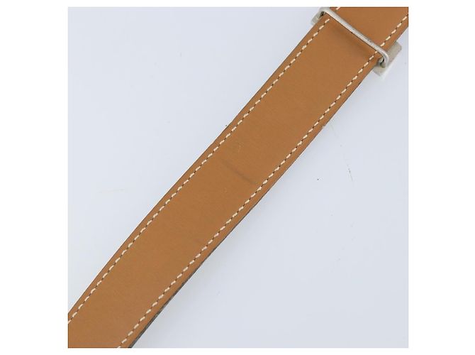 Hermès Cinturón reversible de cuero HERMES Constance Mini 29,1"" Negro Auth BSZ097 - vista 8