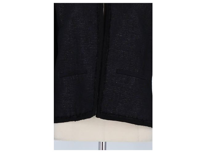 The Kooples Chaqueta de algodón negra Negro - vista 3