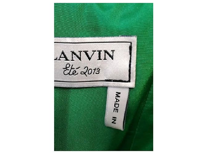 Lanvin Grünes Kleid - Ansicht 7