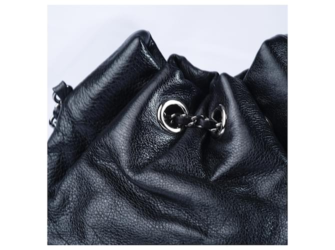 Chanel Kleine Gabrielle Bucket Bag - '20s Schwarz - Ansicht 5