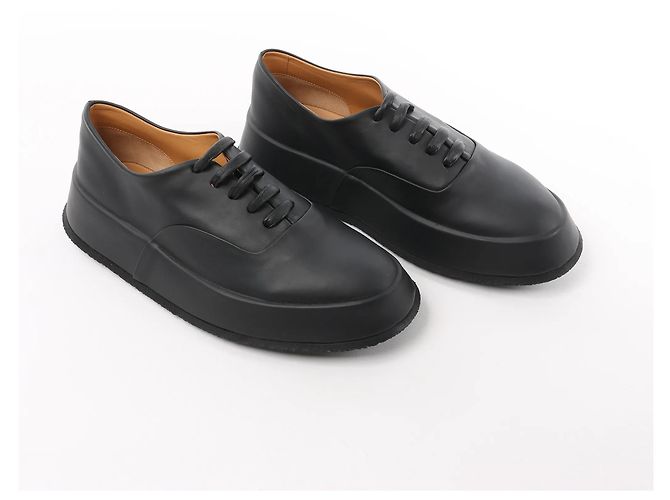 Jil Sander Leather Sneakers in Black, Size 37 EU - view 2