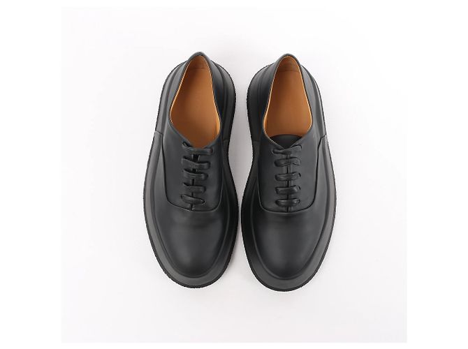 Jil Sander Leather Sneakers in Black, Size 37 EU - view 5