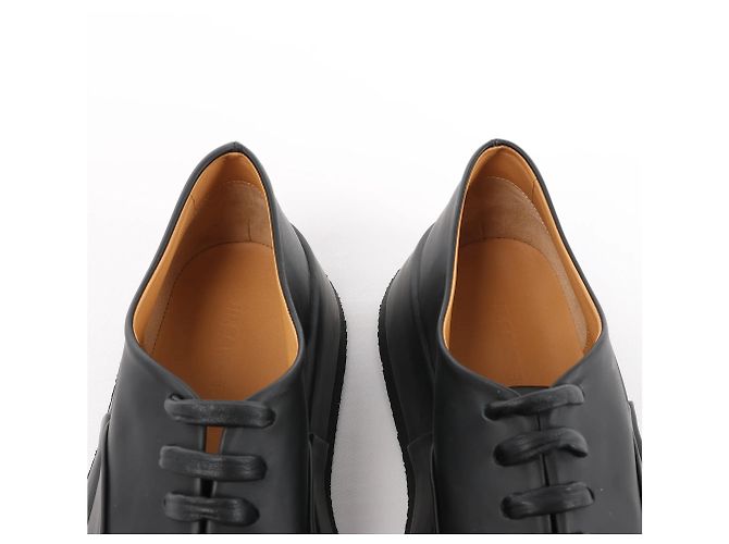 Jil Sander Leather Sneakers in Black, Size 37 EU - view 7