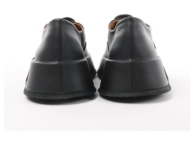 Jil Sander Leather Sneakers in Black, Size 37 EU - view 8