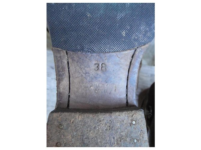 Botines Sartore de cuero marrón claro - vista 7