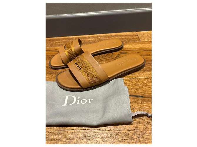 Sandali Dway di Christian Dior Marrone - vista 10