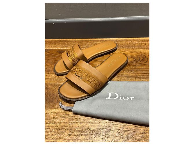 Sandali Dway di Christian Dior Marrone - vista 4