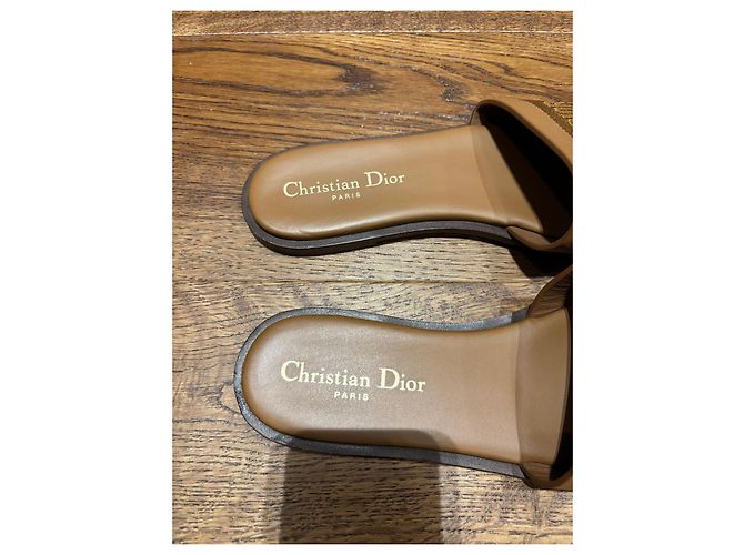 Sandali Dway di Christian Dior Marrone - vista 7