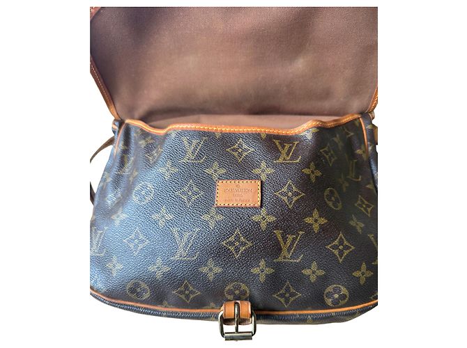 Louis Vuitton Saumur 30 Braun Beige - Ansicht 6