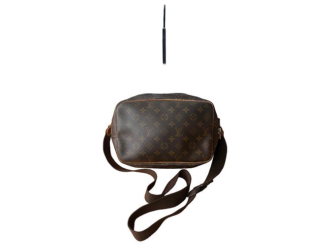 Louis Vuitton Reporter PM Beige Dorado - vista 6