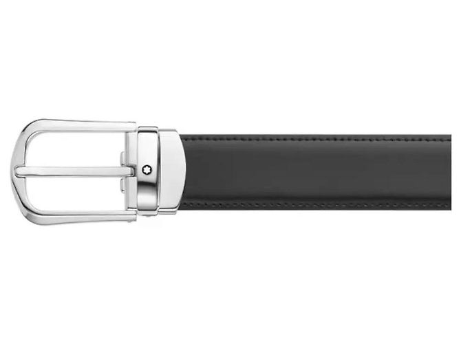 Montblanc WENDENDE HUFGURTLE 30 MM AUS LEDER Braun Schwarz - Ansicht 4