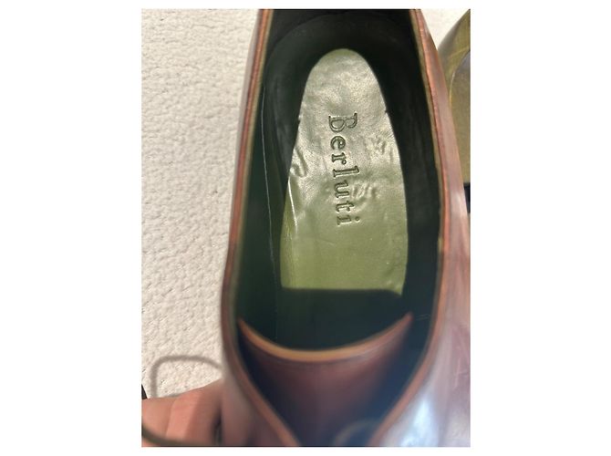 Scarpe Oxford Berluti Alessandro démesure pelle marrone - vista 4