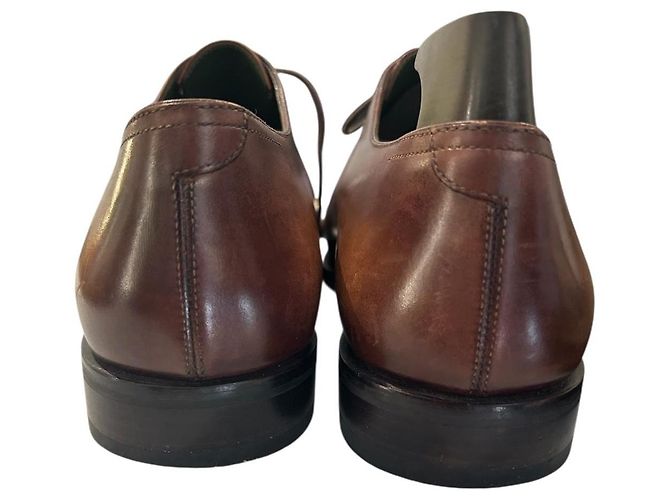 Scarpe Oxford Berluti Alessandro démesure pelle marrone - vista 9