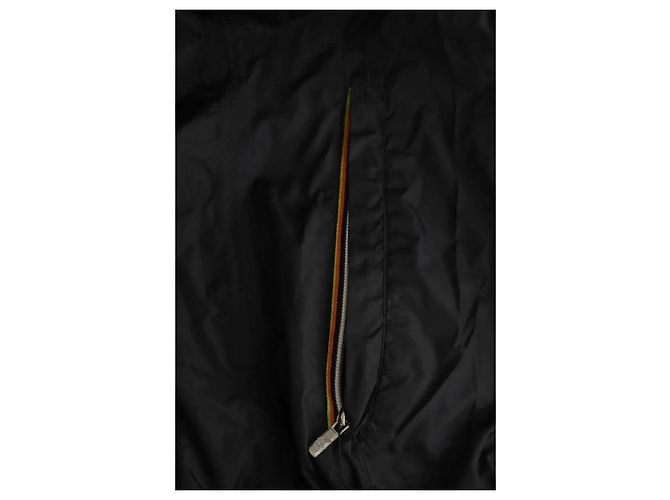 K-Way Reversible black rain parka - view 5