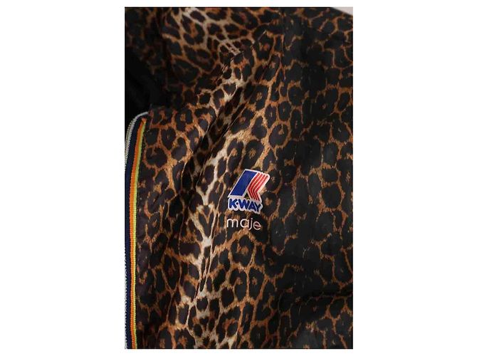 K-Way Reversible black rain parka - view 6