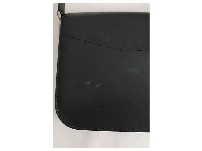 Barbara Bui Borsa a tracolla in pelle nera Nero - vista 4