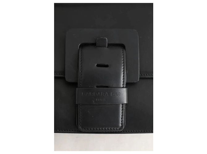 Barbara Bui Borsa a tracolla in pelle nera Nero - vista 5