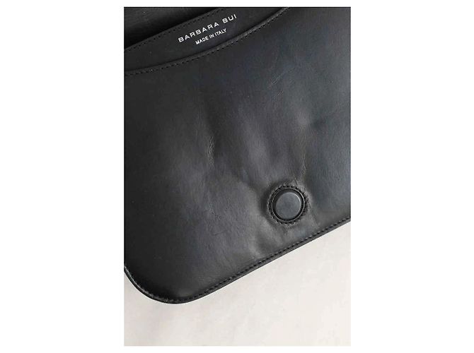 Barbara Bui Borsa a tracolla in pelle nera Nero - vista 6