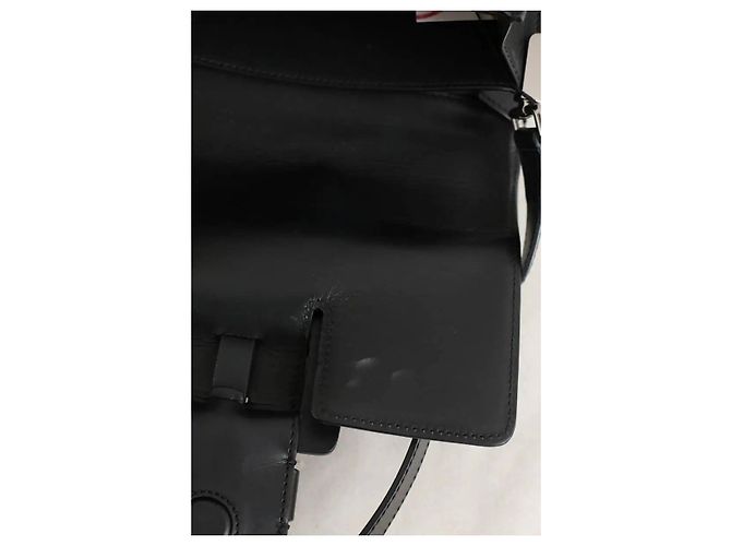 Barbara Bui Borsa a tracolla in pelle nera Nero - vista 8