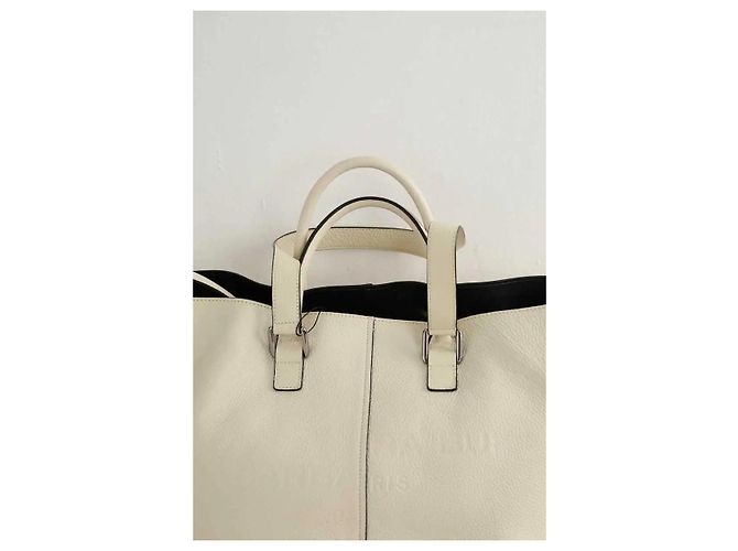 Barbara Bui Beige Lederhandtasche - Ansicht 2