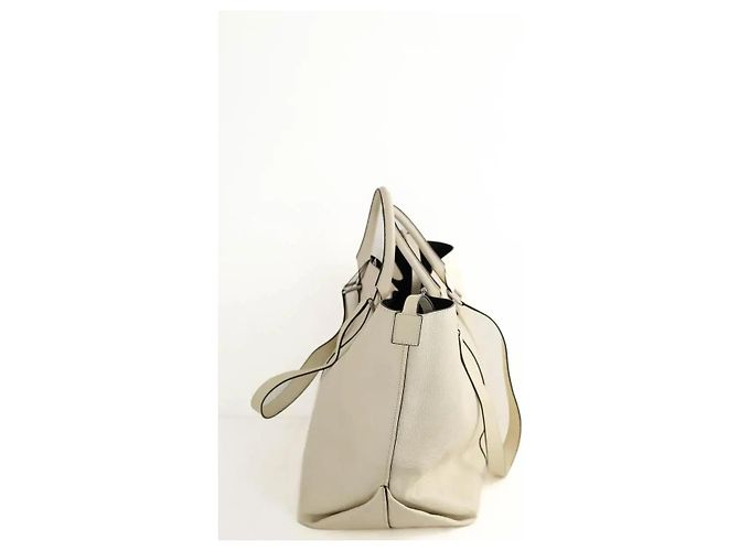 Barbara Bui Beige Lederhandtasche - Ansicht 3