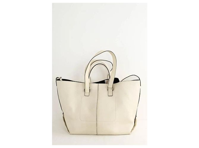 Barbara Bui Beige Lederhandtasche - Ansicht 4