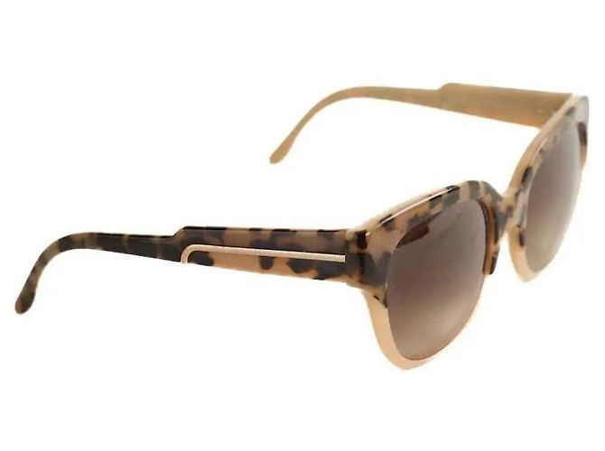 Stella Mc Cartney Gafas de sol marrones de gran tamaño Castaño - vista 2