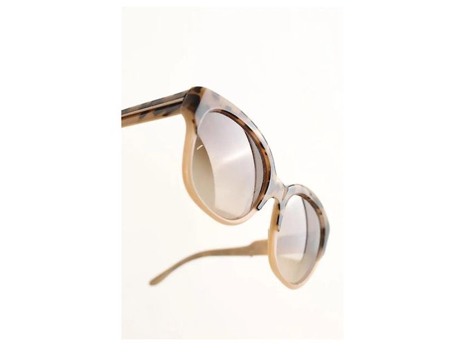 Stella Mc Cartney Gafas de sol marrones de gran tamaño Castaño - vista 4