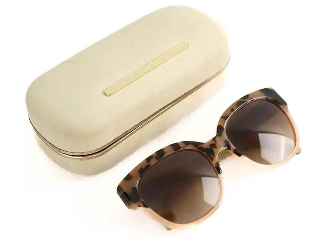 Stella Mc Cartney Gafas de sol marrones de gran tamaño Castaño - vista 6