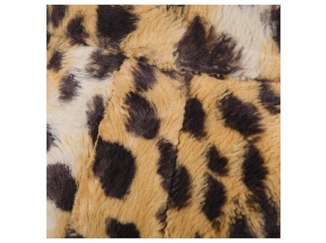 Falda de estampado de leopardo Emanuel Ungaro Beige - vista 6