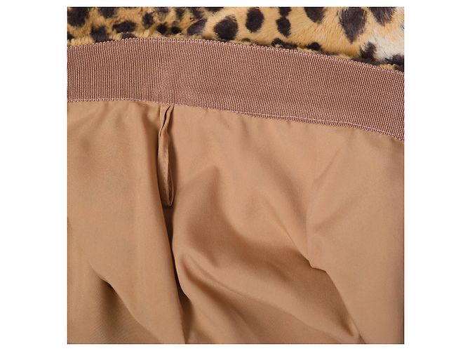 Falda de estampado de leopardo Emanuel Ungaro Beige - vista 7