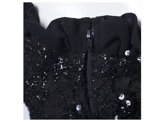 Autre Marque Besticktes kurzes Kleid von Anna Pagani - Ansicht 4