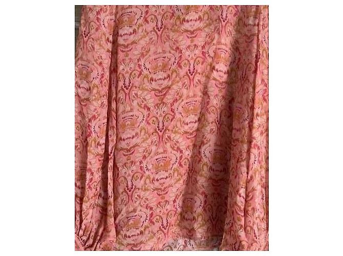 Blusa Max Mara de seda con botones arlequín Multicolor - vista 3