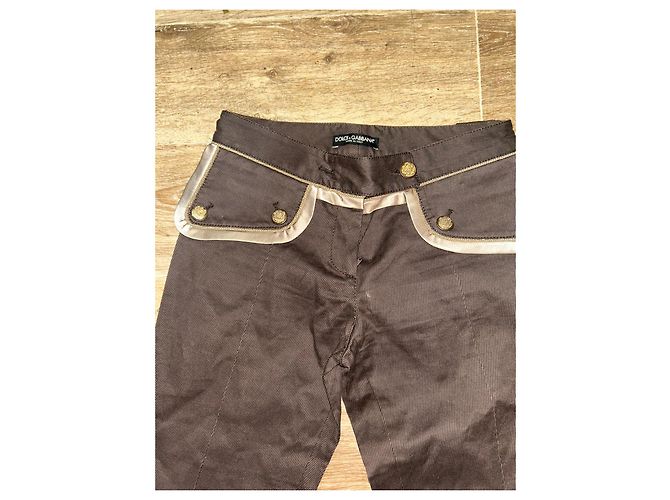 Pantalón marrón Dolce & Gabbana Castaño - vista 2