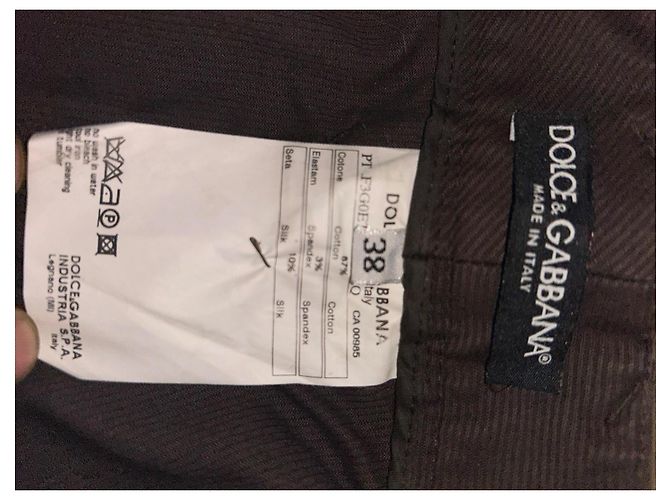 Pantalón marrón Dolce & Gabbana Castaño - vista 4